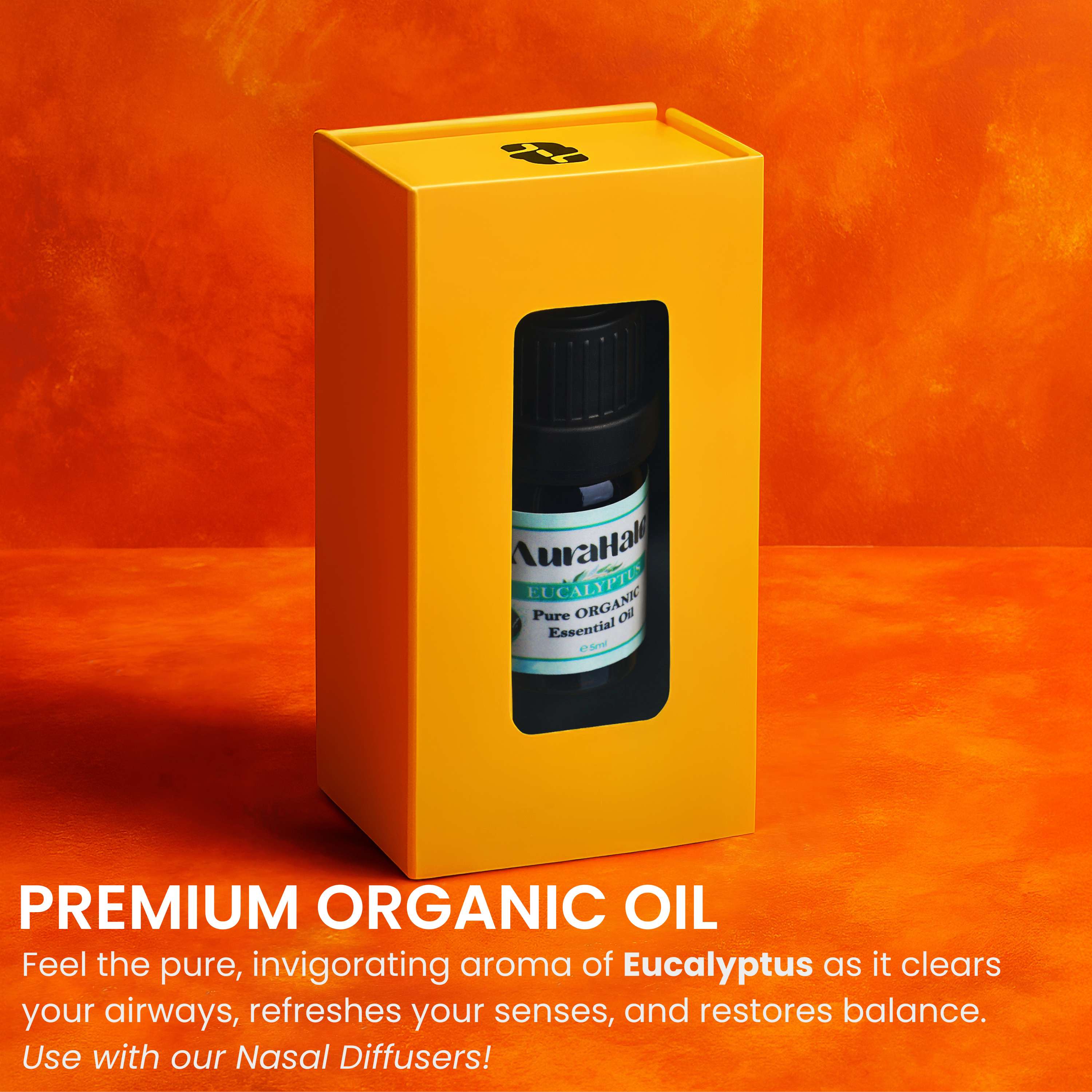 Eucalyptus Essential Oil – Organic, Natural, Pure (5ml)