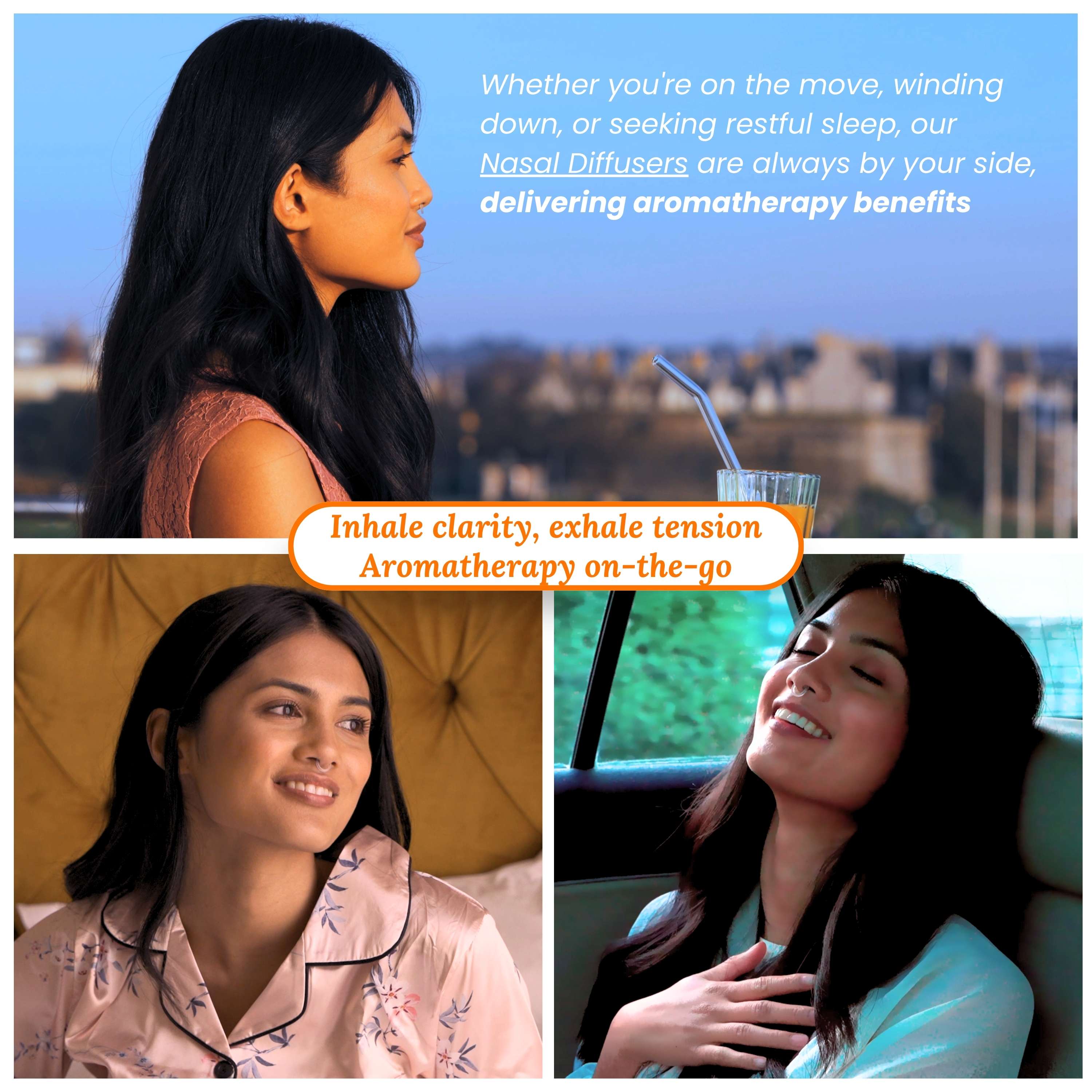 Breathe Easy Pack 5x Nasal Diffusers – Organic, Natural, Pure