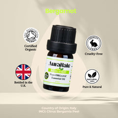 Bergamot Essential Oil – Organic, Natural, Pure (5ml)