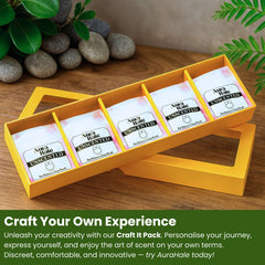 Craft It Pack 5x Nasal Diffusers – Organic, Natural, Pure