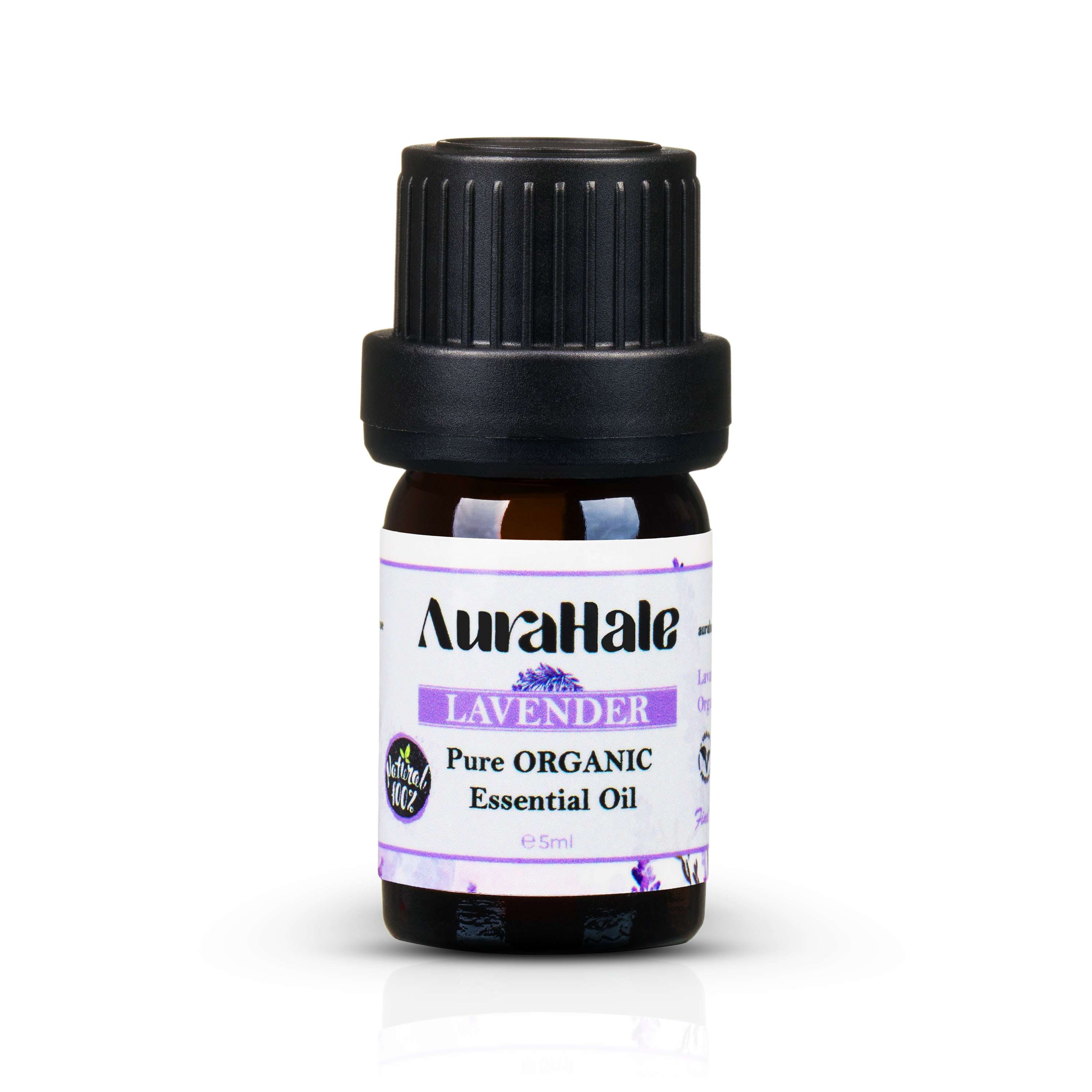 Lavender Essential Oil – Organic, Natural, 100% Pure (5ml)