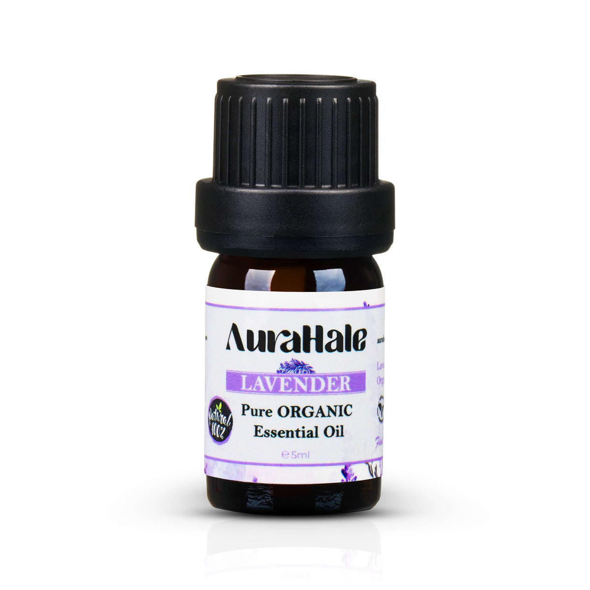 Lavender Essential Oil – Organic, Natural, 100% Pure (5ml)