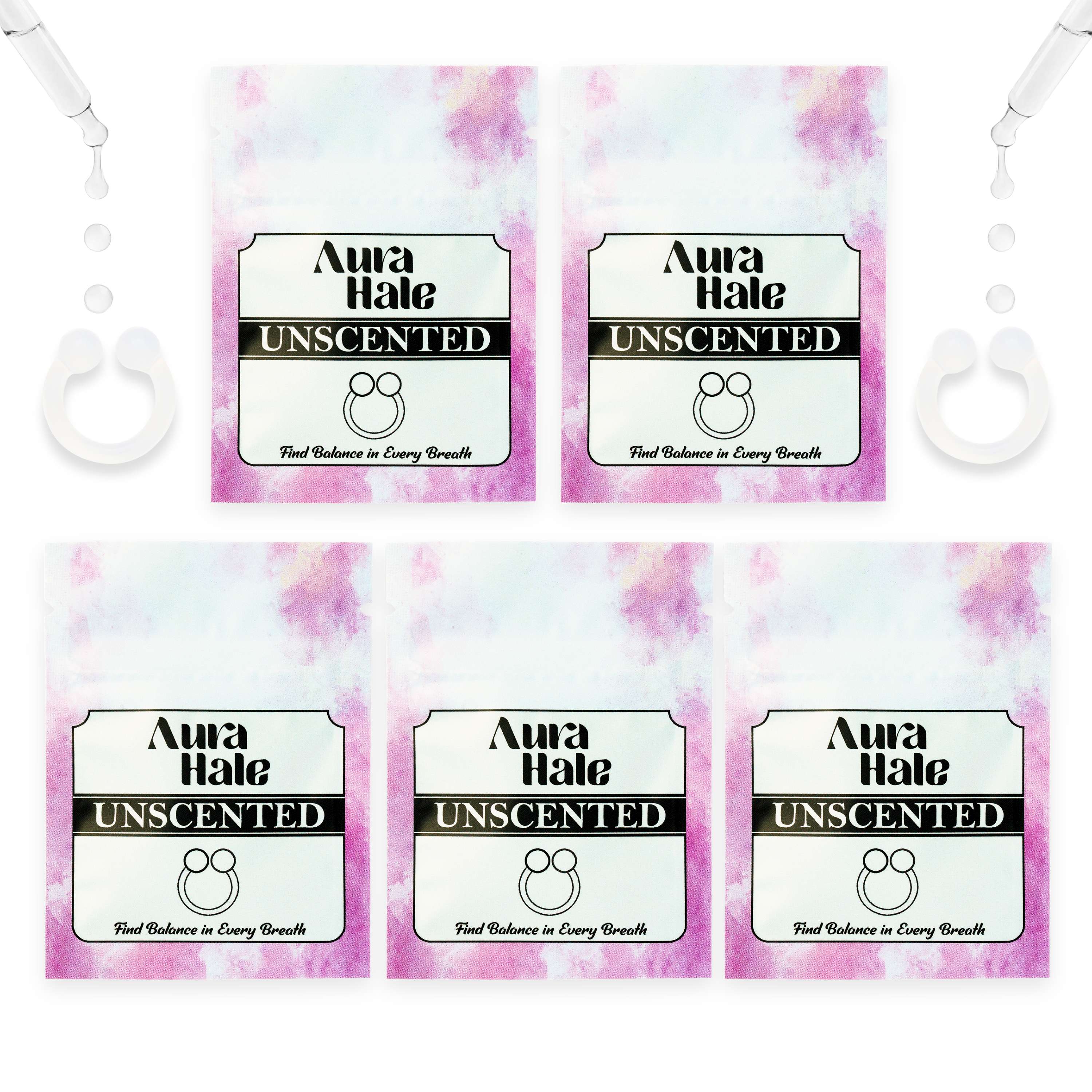 Craft It Pack 5x Nasal Diffusers – Organic, Natural, Pure
