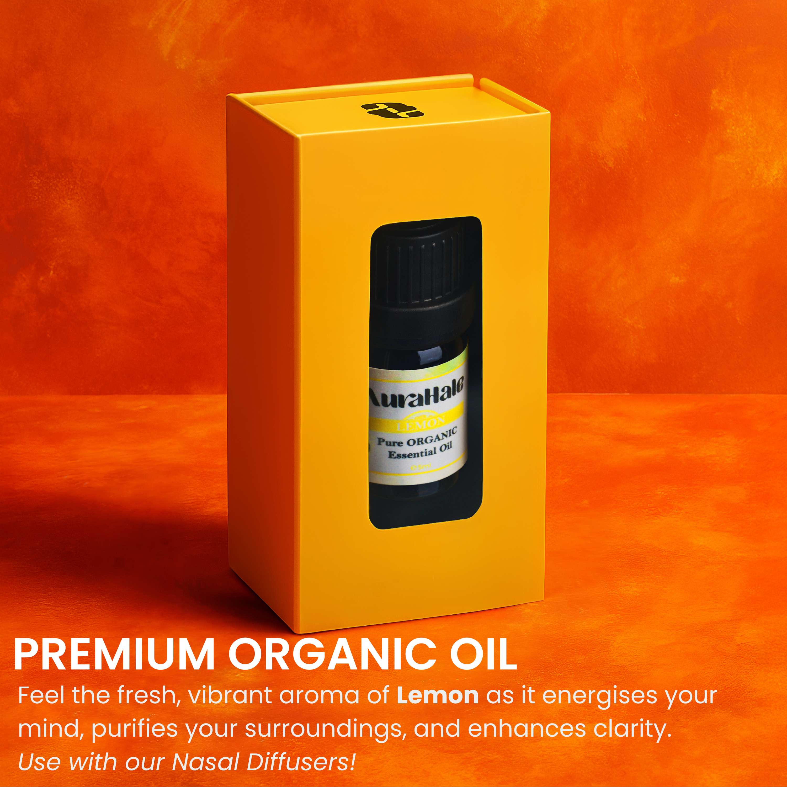 Lemon Essential Oil – Organic, Natural, Pure (5ml)