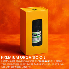 Peppermint Essential Oil – Organic, Natural, Pure (5ml)