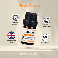 Orange Essential Oil – Organic, Natural, Pure (5ml)