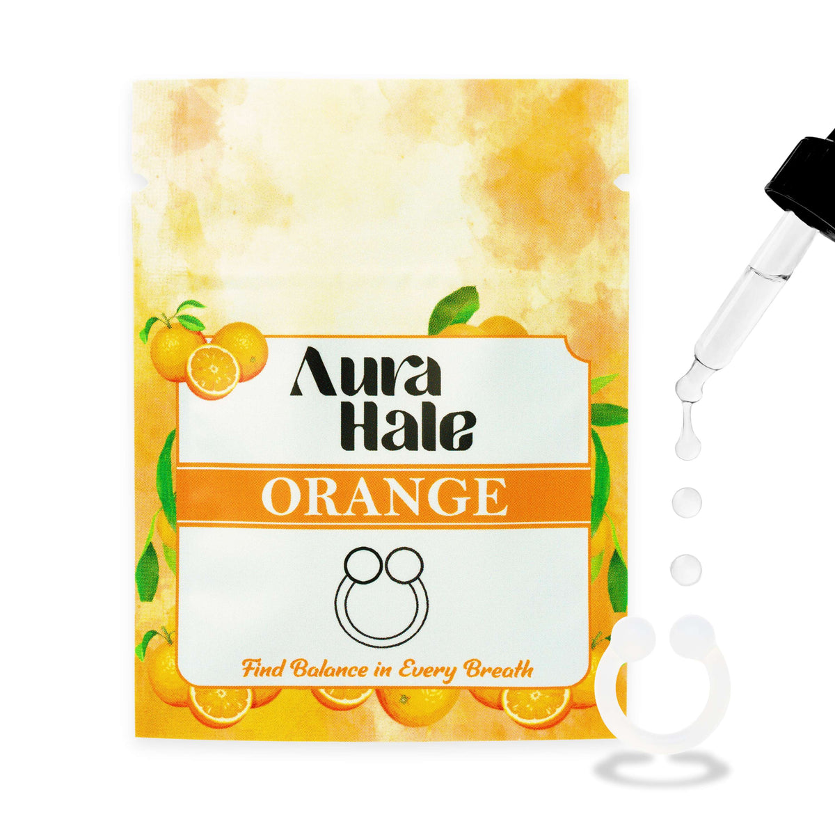 Orange Scent Nasal Diffuser – Organic, Natural, Pure