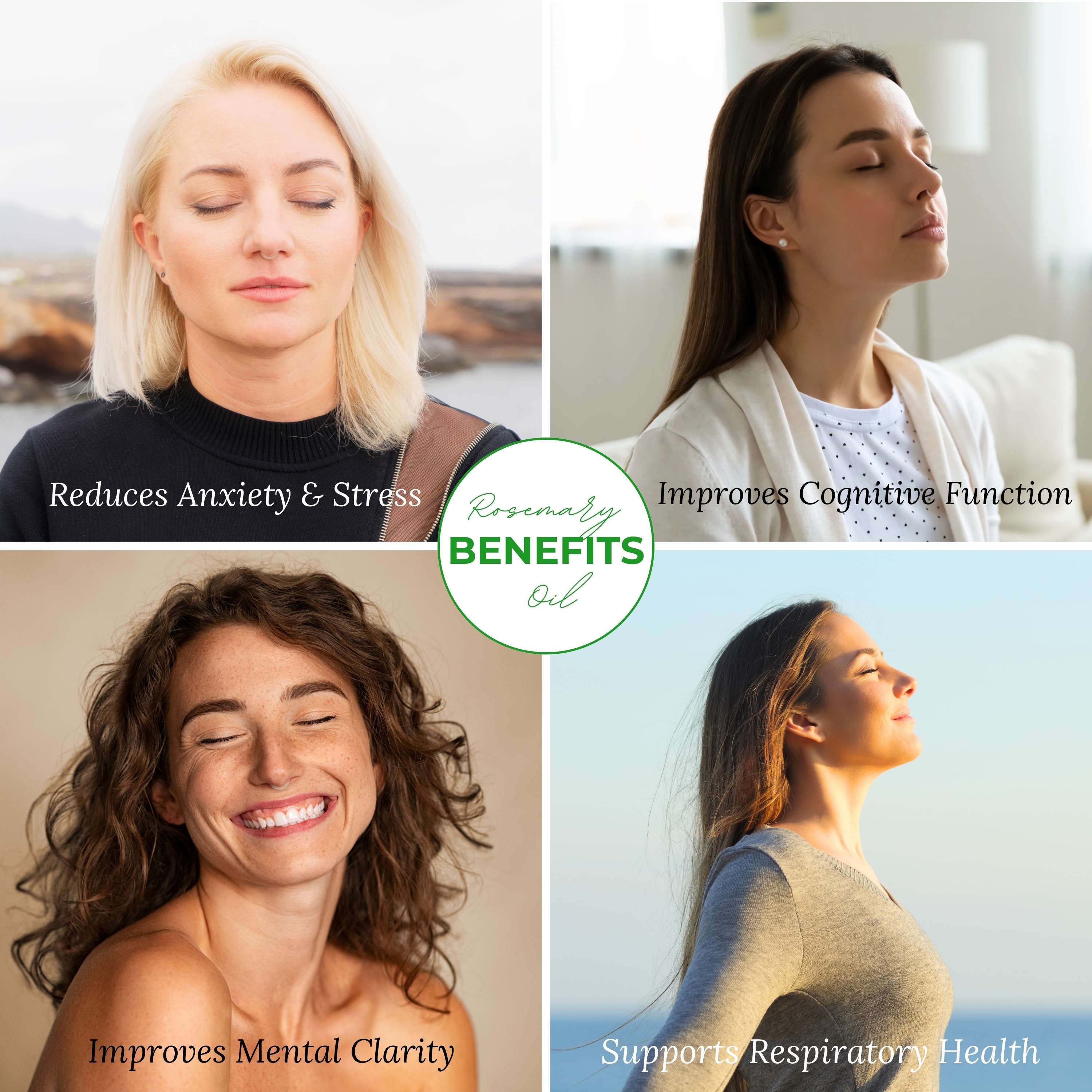 Rosemary Scent Nasal Diffuser – Organic, Natural, Pure