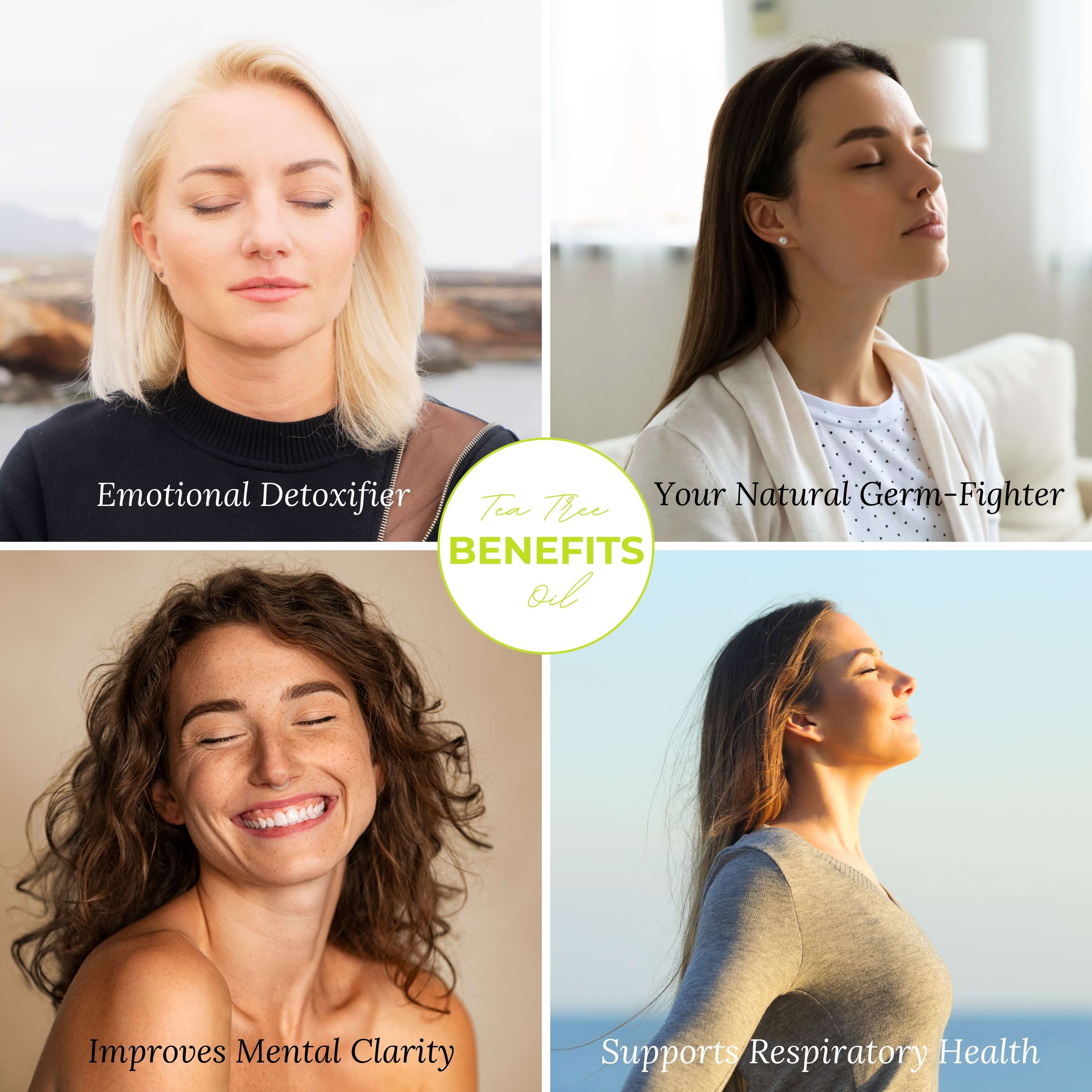 Tea Tree Scent Nasal Diffuser – Organic, Natural, Pure