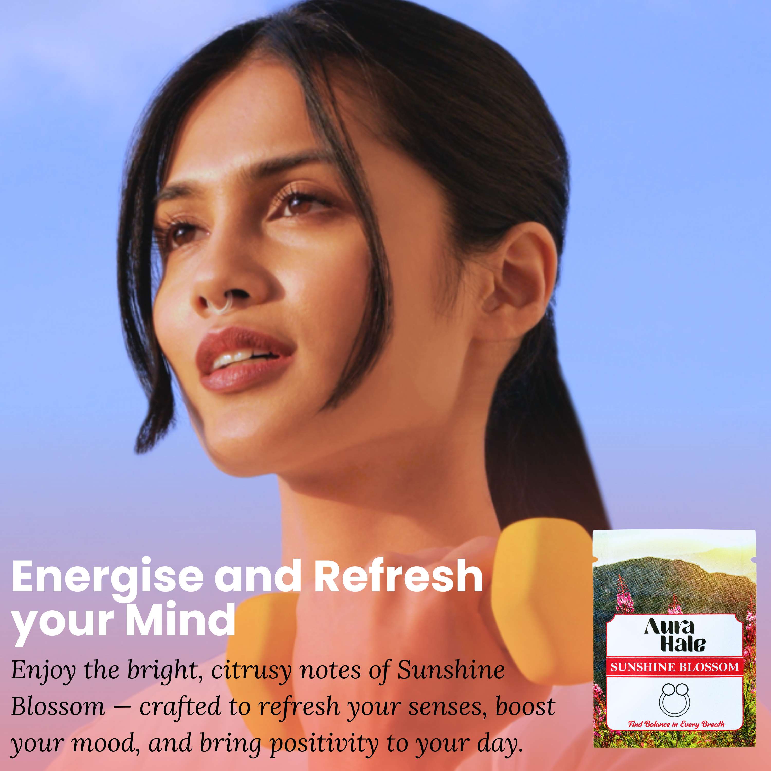 Sunshine Blossom Scent Nasal Diffuser – Natural & Pure