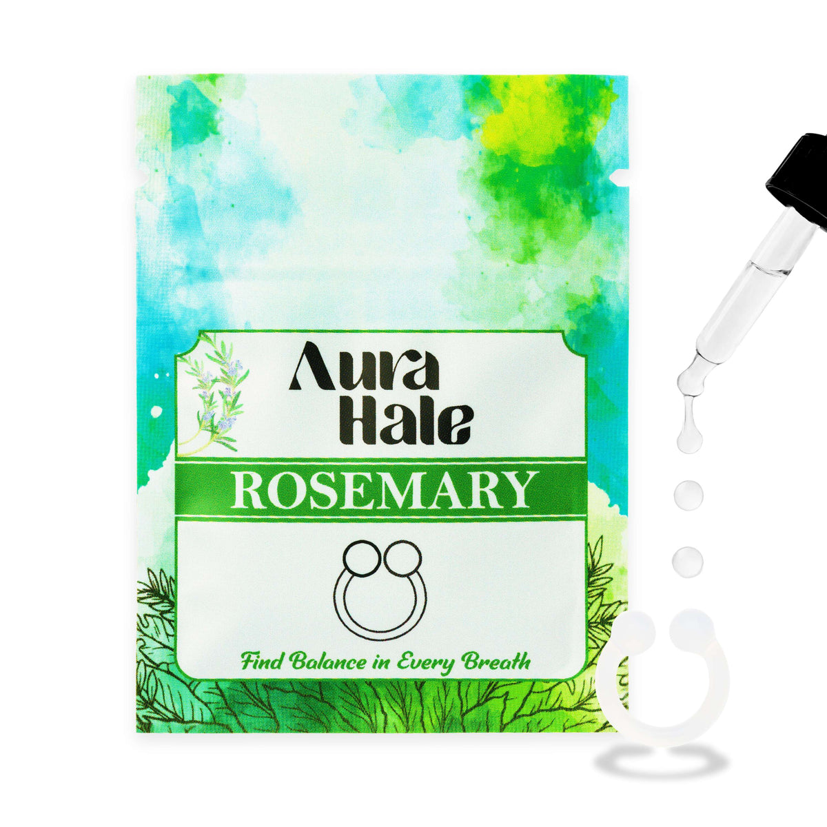 Rosemary Scent Nasal Diffuser – Organic, Natural, Pure