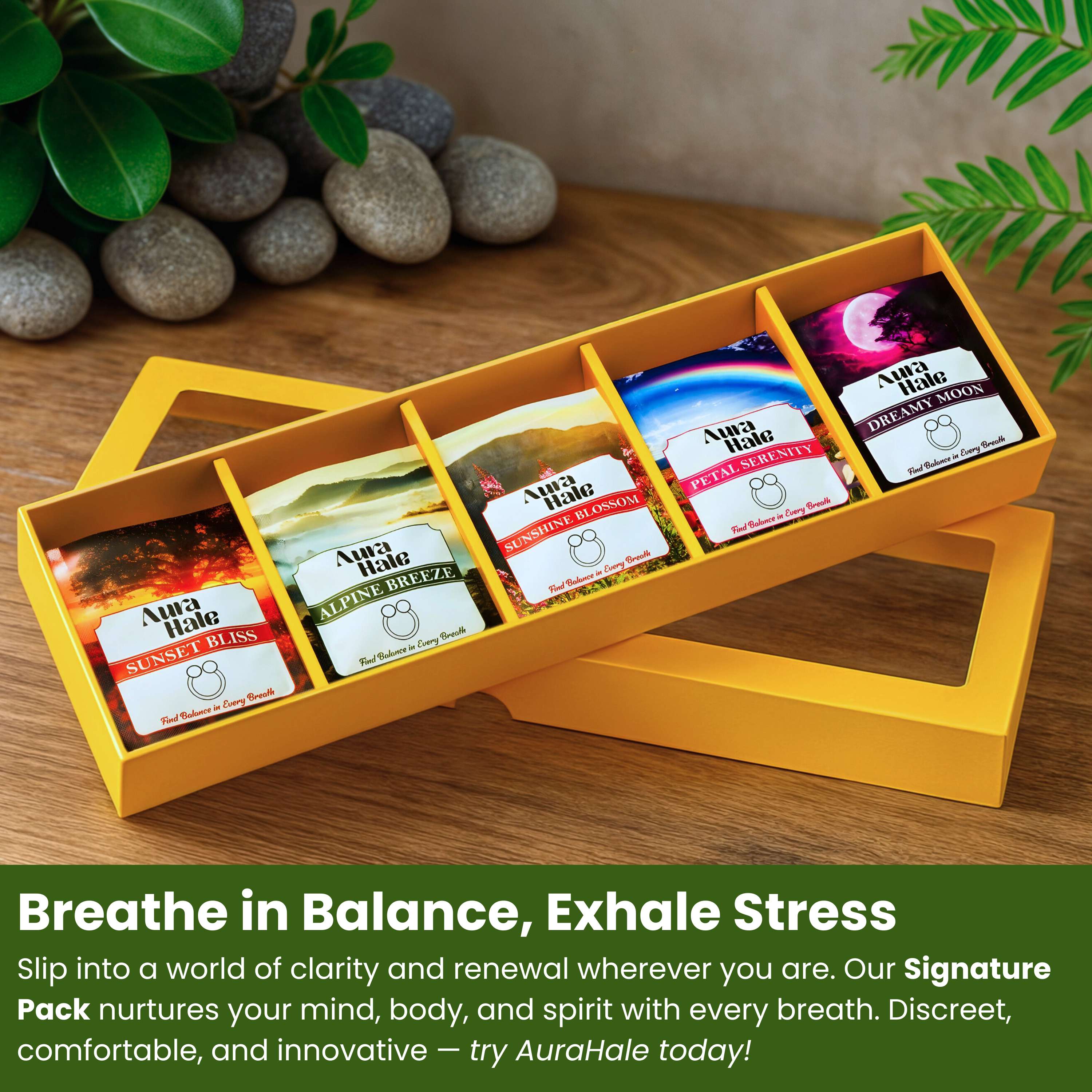 Signature Pack 5x Nasal Diffusers – Organic, Natural, Pure