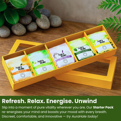 Starter Pack 5x Nasal Diffusers – Organic, Natural, Pure