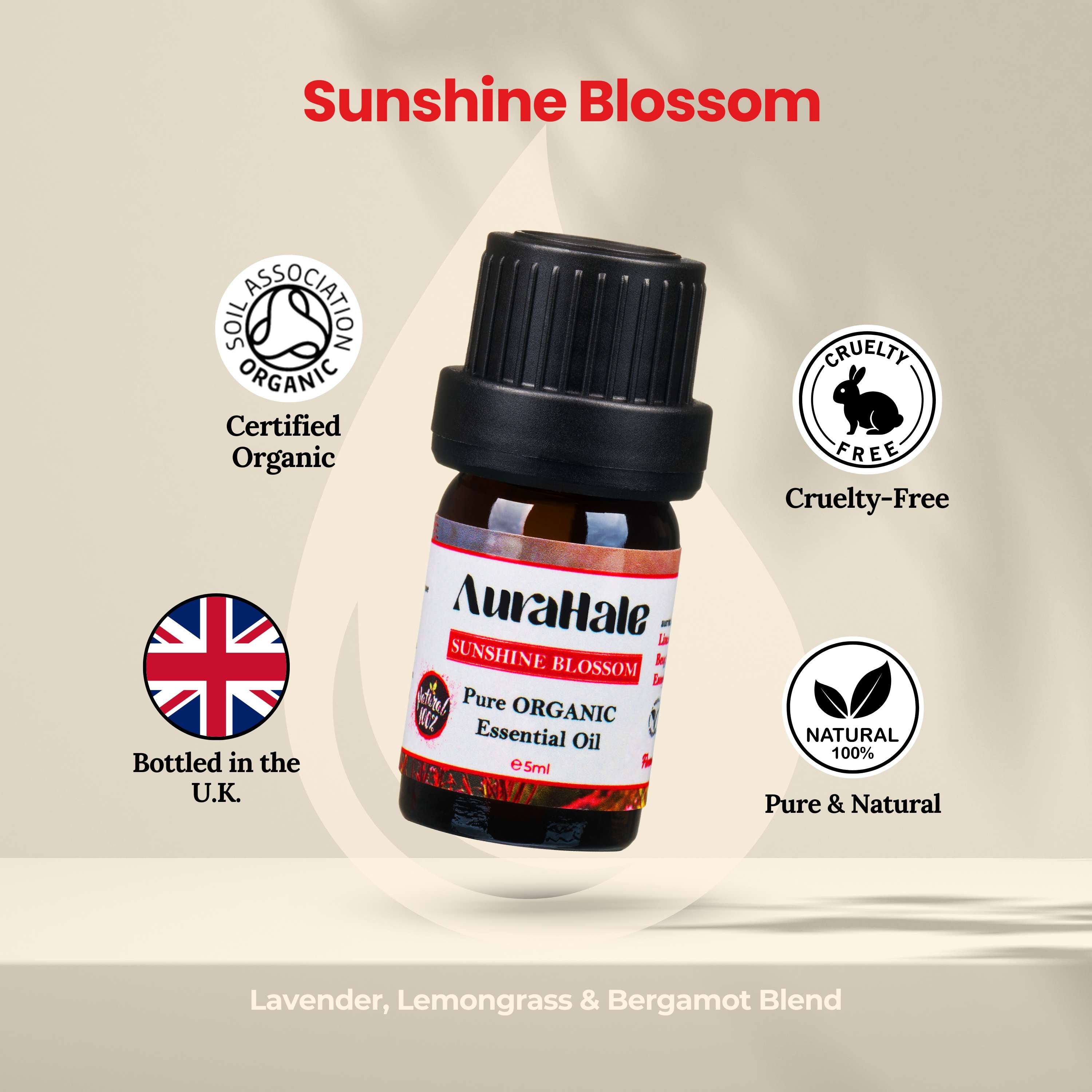 Sunshine Blossom Essential Oil – Natural, 100% Pure (5ml)