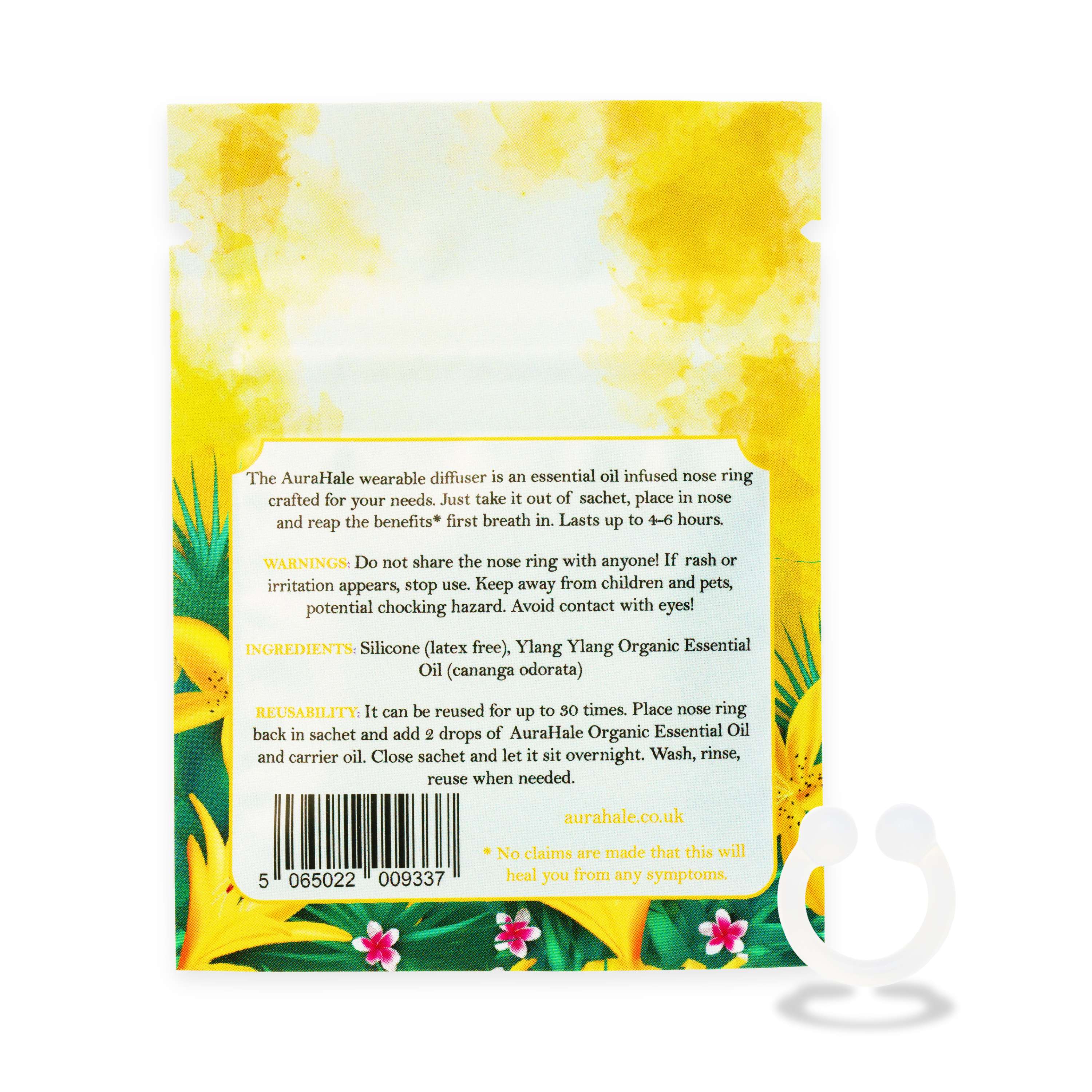 Ylang Ylang Scent Nasal Diffuser – Organic, Natural, Pure